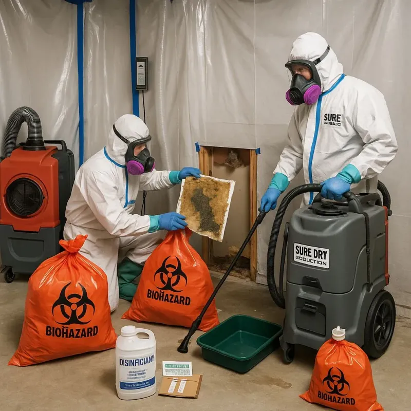 Contaminated Water Handling Protocols process in Richboro, PA