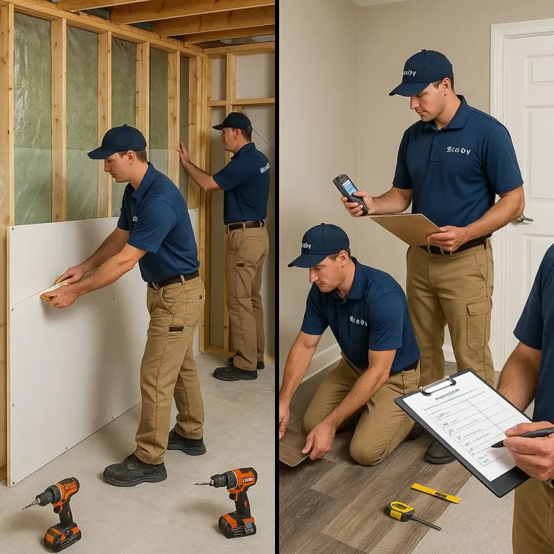 Repairs and Reconstruction process in Richboro, PA