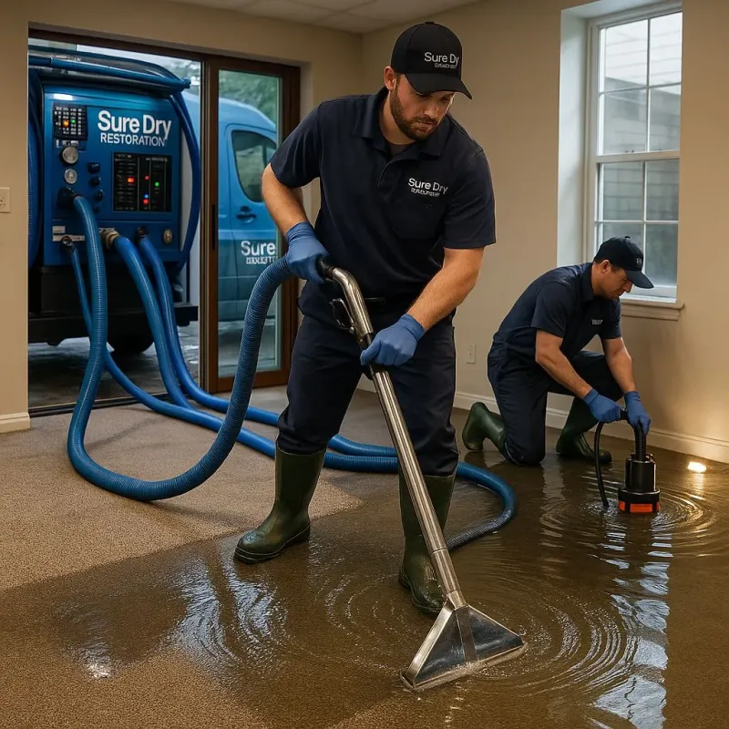 Water Extraction and Removal process in Richboro, PA